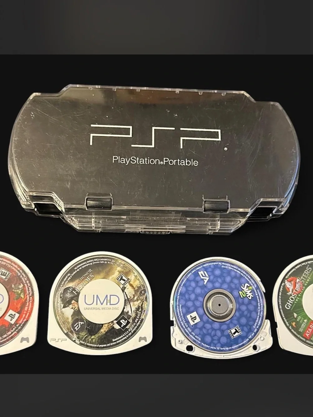 Sony PSP carrying case & accessories bundle